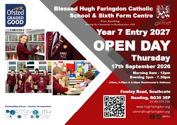 Open Day Advert Sept 2026