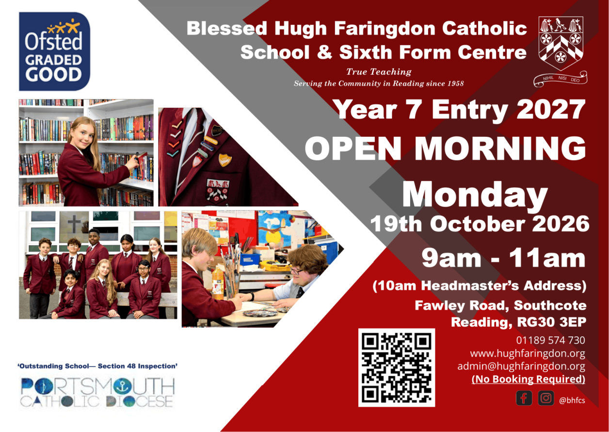 Open Morning 19th October 2026